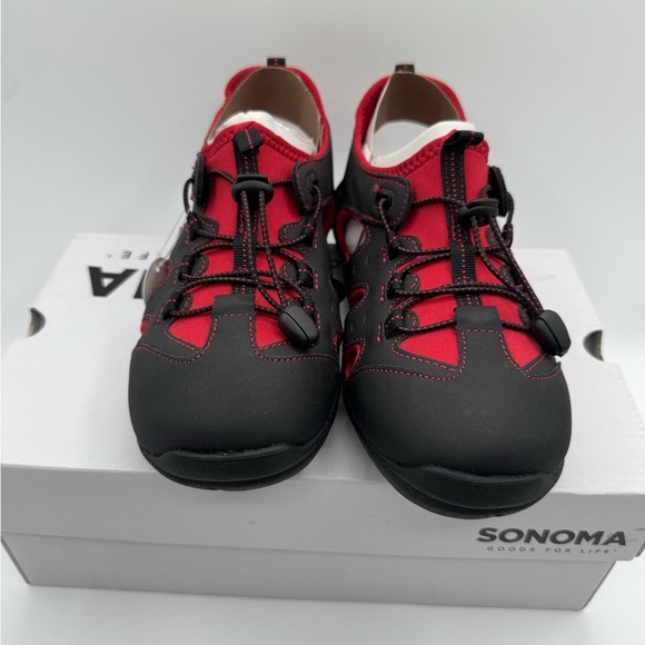 Sonoma Other - Sonoma Kids Red and Black Outdoor Shoes size 5
